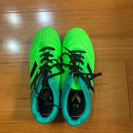 未使用　21cm サッカーシューズ