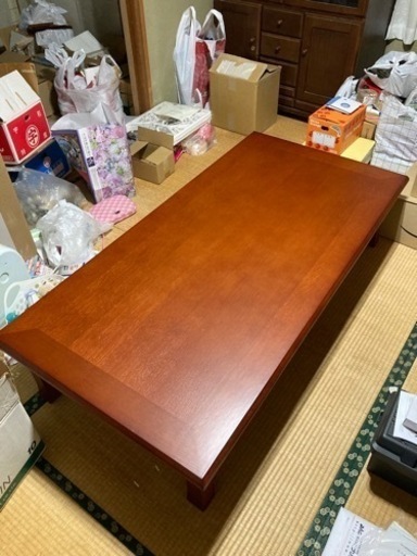 値下げ！【美品】木目テーブル