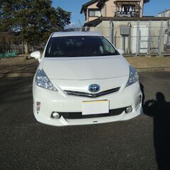 トヨタ　プリウスα　SツーリングH23年式新品駆動用バッテリ交換