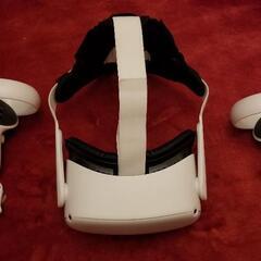 ほぼ新品 購入店舗保証書付 快適グッズ付 QUEST2 128GB