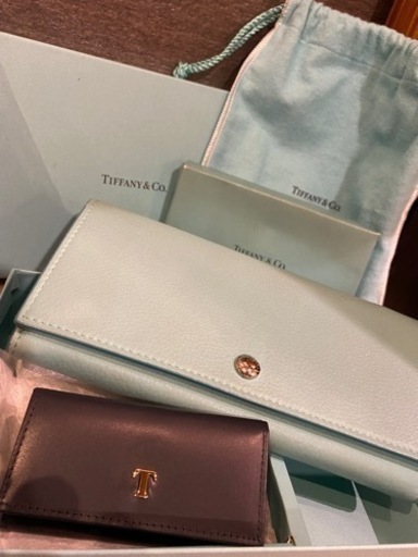 【受け渡し予定者決まりました】Tiffany & Co. 長財布/Tiffany & Co. キーケース　2点セット