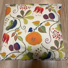【無料】花柄クッション　座布団