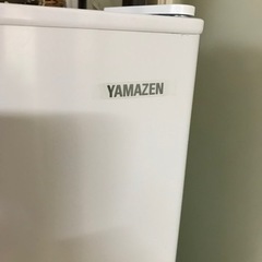 【おまけ付き】2020年製 106L 冷蔵庫 YAMAZEN 白 の画像