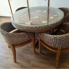 ヒヤシンス ダイニングセット(家具)の中古が安い！激安で譲ります 