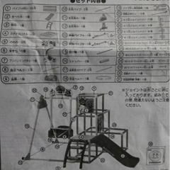 取引中★アンパンマン  ジャングルジム　滑り台　ぶらんこの画像