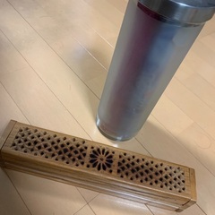 お香たて、ガラスのケース