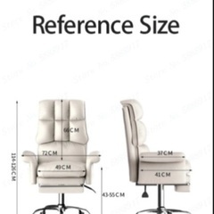 新品未使用 イエロー ゲーミングチェアの画像