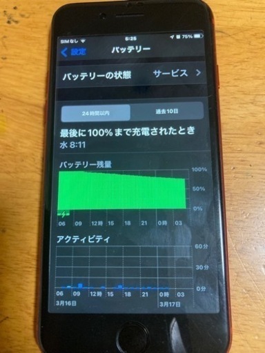iPhone SE 第2世代　128GB 美品　バッテリー89％
