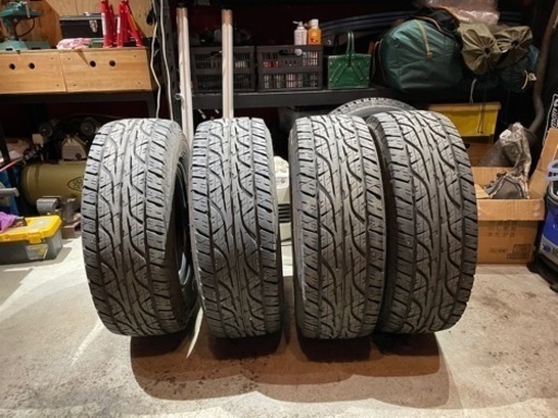 ダンロップ　タイヤ　グラントレック　at3 265/70r16 ランクル　プラド