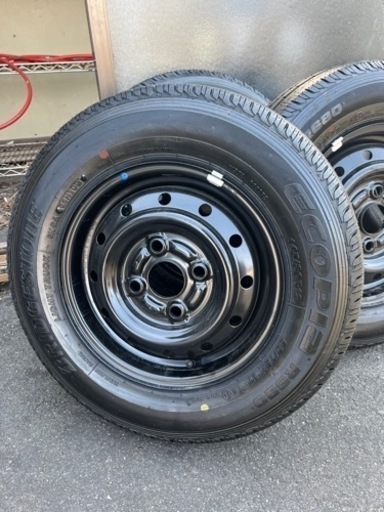 新車外し　タイヤホイール　2021年　エブリィ