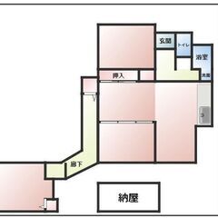 敷金　礼金無し　駅6分！　武豊町　3LDK 納屋付き