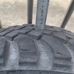 タイヤ　ホイールセット　ブリヂストンmt  235/75r15の画像