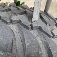 タイヤ　ホイールセット　ブリヂストンmt  235/75r15の画像