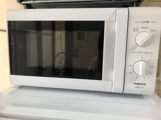 電子レンジ YAMAZEN YRB177