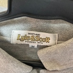 lyle and scott ポロシャツ　古着の画像