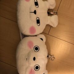 ラインスタンプのクマとウサギです。