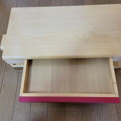 『キッズスタディーセット』 組み立て高さによりテーブルorチェアーとして。の画像