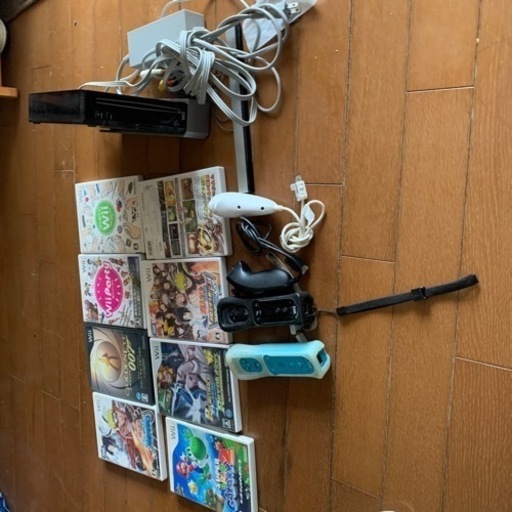 Wii本体と、全部まとめて