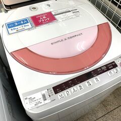 SHARP(シャープ)　6.0kg　2014年製　ES-GE60P-P