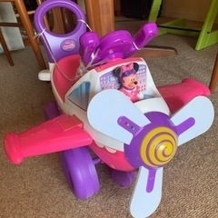 ミニーマウス　飛行機　コンビカー　女の子