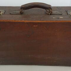 旅行用トランク　ジャンク　アンティークの画像