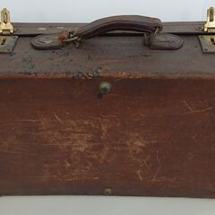 旅行用トランク　ジャンク　アンティークの画像