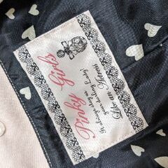 PinkyGirlsピンクベージュ春コートの画像