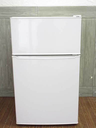 ss3525　アマダナ　冷凍冷蔵庫　AT-HR11　2ドア　86L　ホワイト　amadana　ツインバード　耐熱トップテーブル　右開き　白　コンパクト　シンプル　セカンド　単身者向け