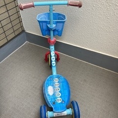 ちゃりんくるスクーター きかんしゃトーマス 三輪車 自転車 バランスバイク スケーターの画像