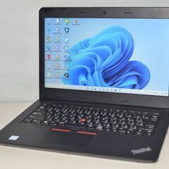 最新Windows11+office 爆速SSD256GB Lenovo E470 高性能core i3-7100U/メモリ4GB/カメラ/14インチ/無線内蔵/HDMI/便利なソフト多数の画像