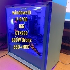 ゲーミングPC/I7-6700/16G/GTX980/