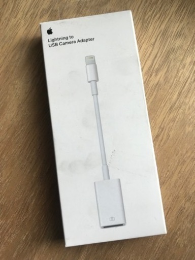 Apple純正　USBカメラアダプター