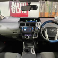 自社ローン★金利無し★回数制限無し★プリウスa S-Lセレクション★ブラック★純正ナビ・TV・バックカメラ・ＥＴＣ★車検R５/３★の画像