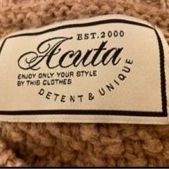 アクータセーター　【お渡しする方決まりました】の画像