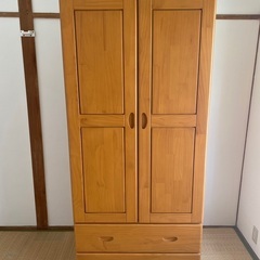 洋服ダンス　ナチュラル