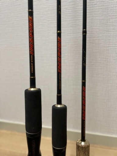 バス釣りロッド　エバーグリーン　インスパイア