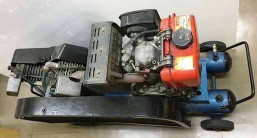 アネスト岩田 SUDA-332PB エンジンコンプレッサ ディーゼル軽油 容量不明 中古品