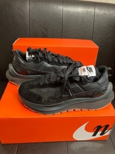 ナイキ×sacai  ヴェイパーワッフル　Black and Gum 25.5cm