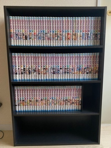 ワンピース全巻セット 本棚付き