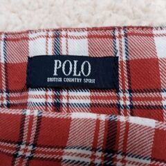 ＰＯＬＯエプロン赤の画像