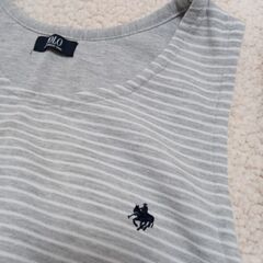 ＰＯＬＯエプロン　グレー　の画像