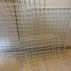 ワイヤーネット、専用フックセット　譲ります