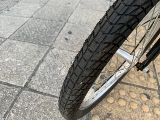 ✔️Jeep いい自転車　折りたたみ　色　綺麗　２０インチ❌