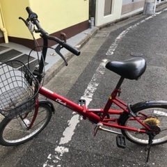 20インチ折りたたみ自転車　無料