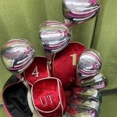 一部新品！左利き用☆レディース☆ゴルフゴルフセット