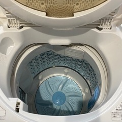 TOSHIBA  2016年製洗濯機　AW-5G3の画像