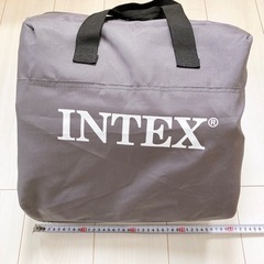 INTEX 電動エアーベッド　収納バッグ付きの画像