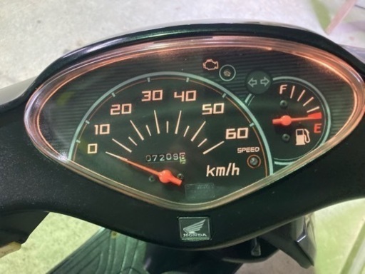 【売約済】実働 BT新品 リアタイヤ新品 ホンダ AF68 ディオ 4スト インジェクションバイク 原付 スクーター_2