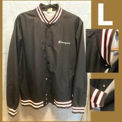 champion ナイロン ブルゾン　ブラック　L
