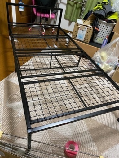 【お渡し先決まりました】ニトリ　シングルパイプベッド